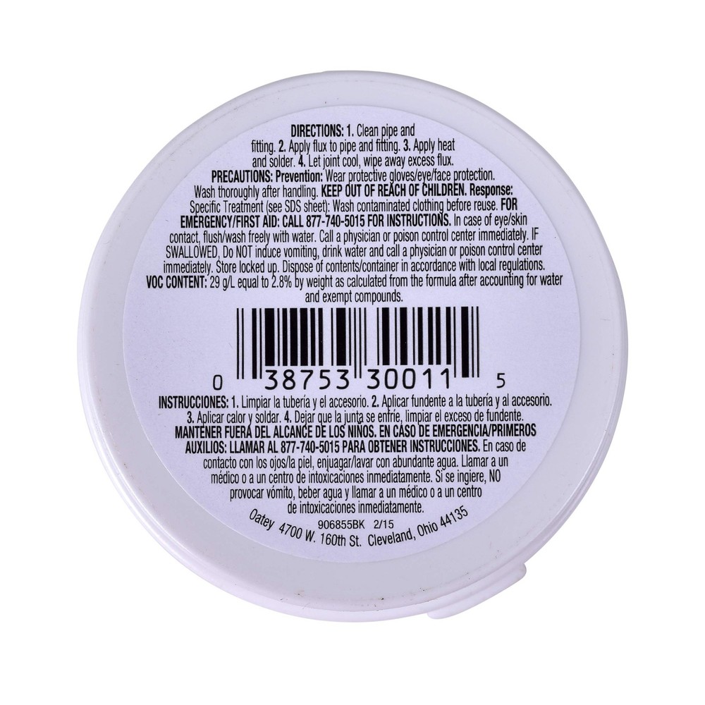 30011 Paste Flux 1.7 Oz Amber