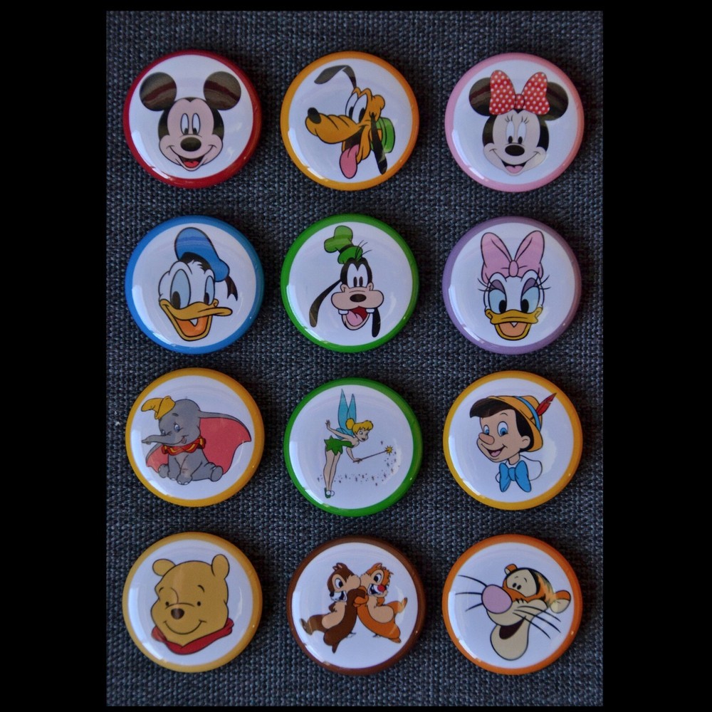 Disney Characters - Keychain - Choose From 12 Designs