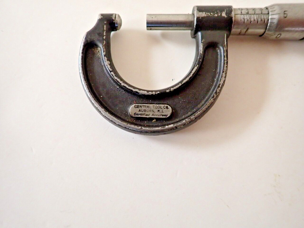Vintage Central Tool Co. 0-20mm Micrometer