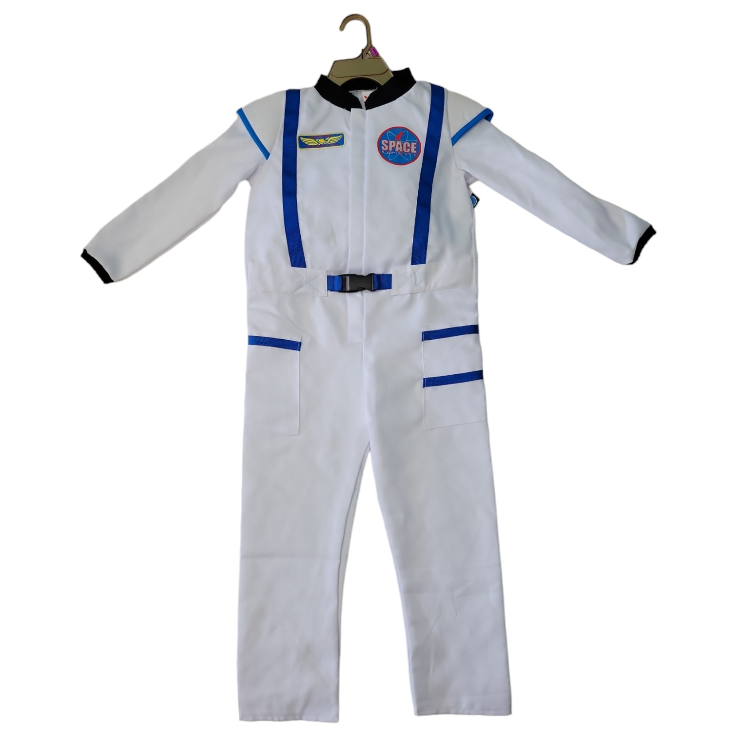 Member's Mark Kids Space Explorer Costume with Jumpsuit, Headpiece, Boot Covers