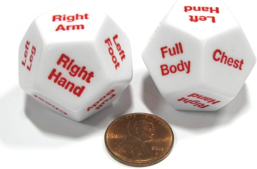 2 x 28mm D12 Critical Location Dice – Elevate Your Tabletop Combat Game
