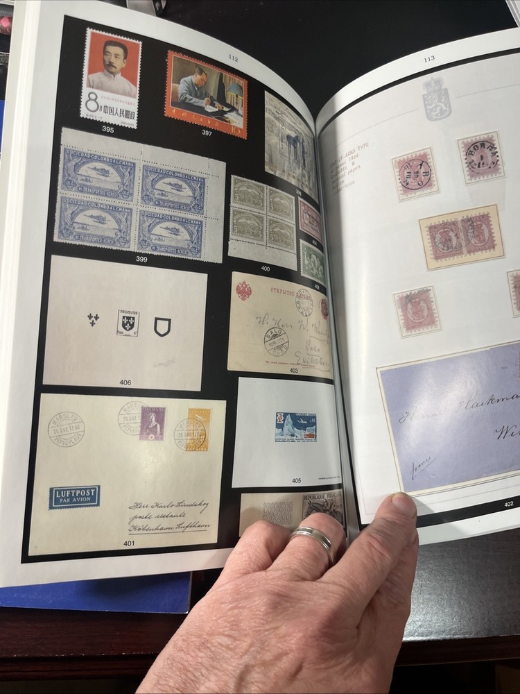 6 Raritan Stamps Rare Worldwide Stamps & Postal History Auction Catalogs