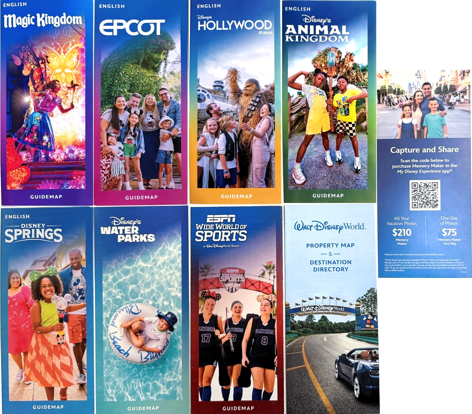 2026 Walt Disney World Theme Park Maps Guide Maps 9 Latest Park Maps WDW - New