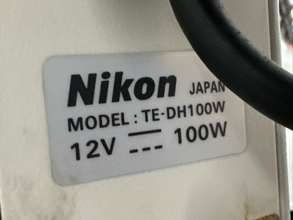 Nikon Eclipse TE300 Inverted Microscope Plan Fluor 10/20/40x Eppendorf 6540 R094