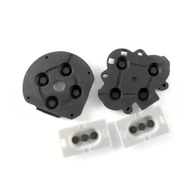 Conductive Rubber Button Buttons Set Replacement For Playstation PSP 1000