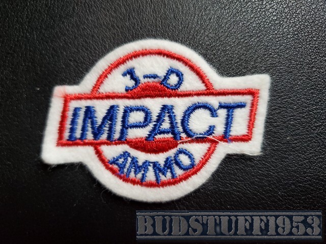 3-D IMPACT AMMO PATCH - 2" x 2-3/4"