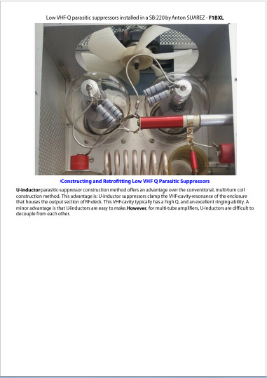 Heathkit SB-220 Amplifier Upgrades Manual