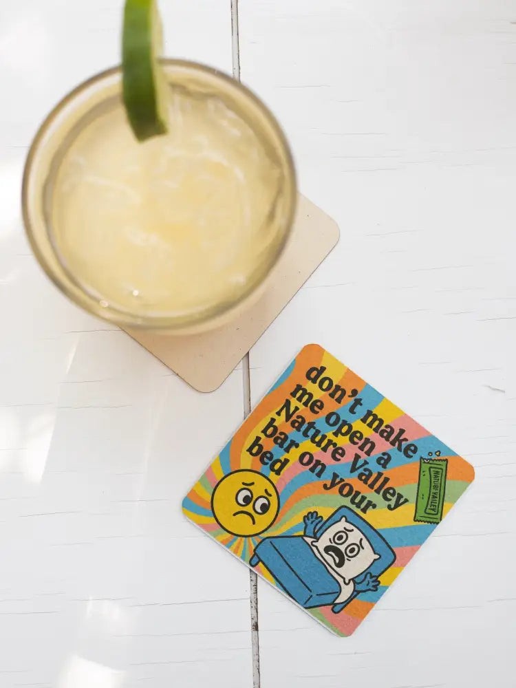 Handmade Coaster: The Crumbpocalypse