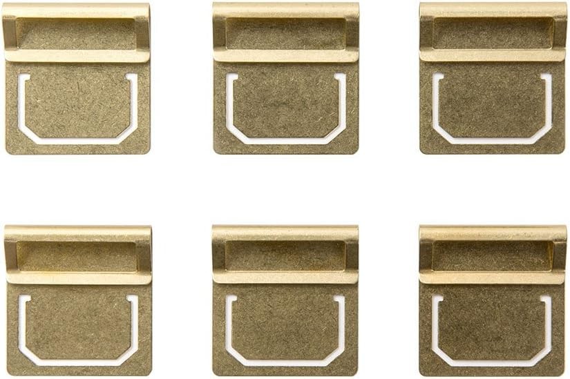 Brass Index Clip