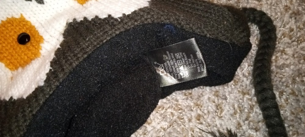 D&Y Knit Owl Toboggan