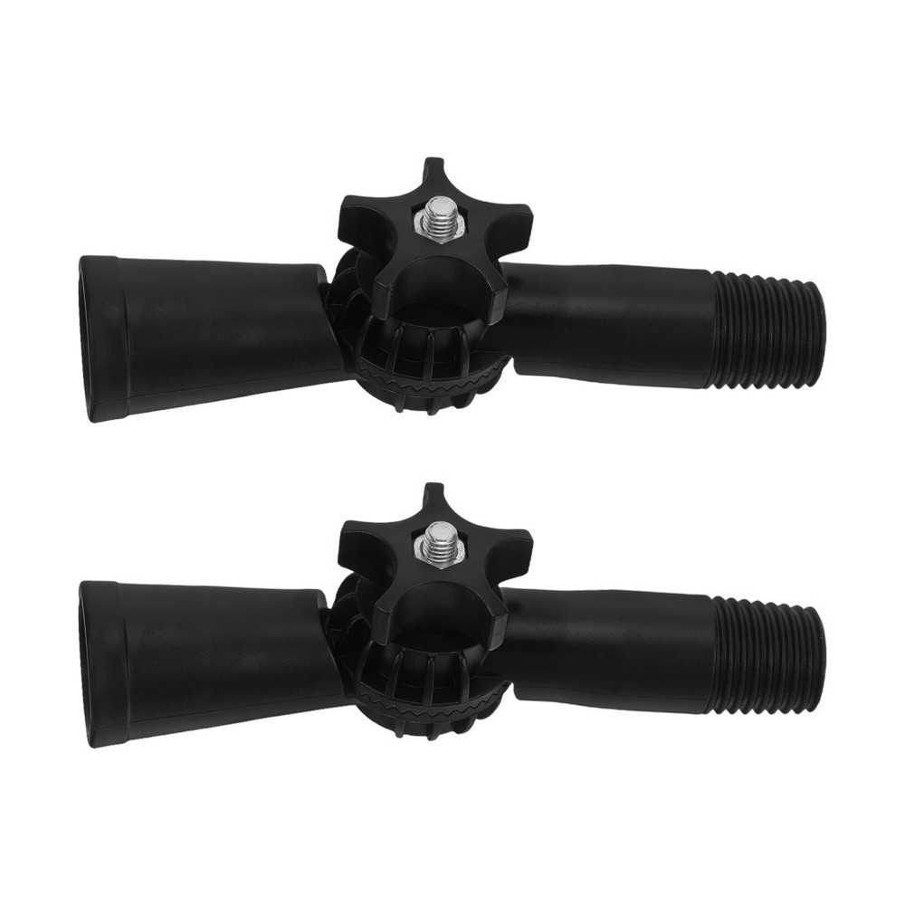 2 Pcs Extension Pole Angle Connector Piece Mop Adapter Attachment Joint