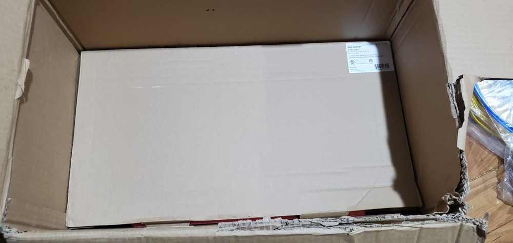 1U Fiber Patch Panel, Capacity 3 LGX compatible slots, Black