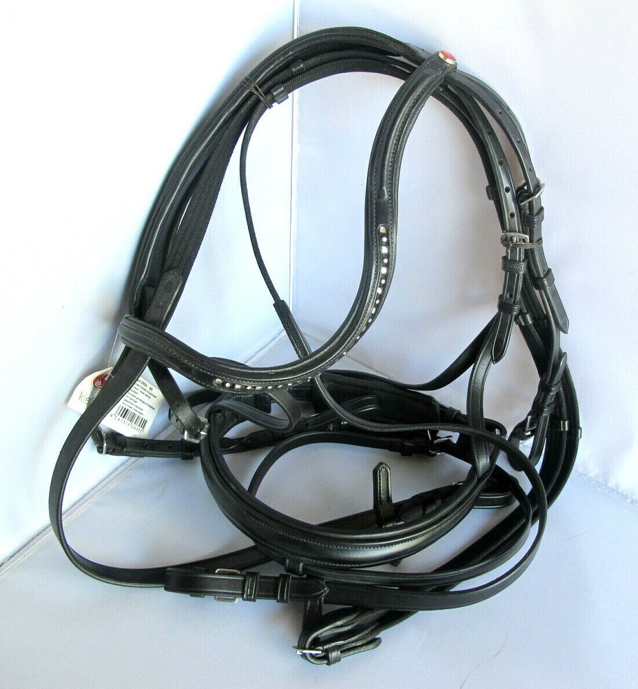 Kieffer Black Snaffle Bridle Orion 269