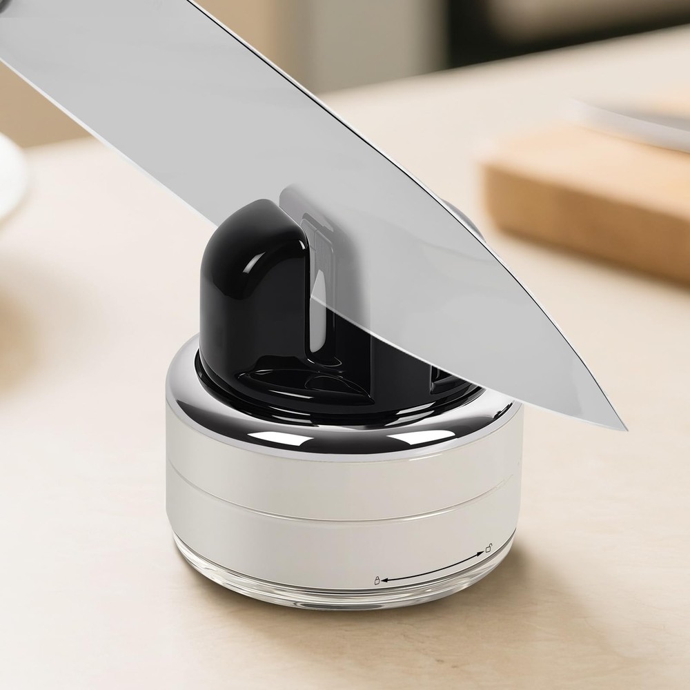 Hands Free Knife Sharpener with Suction Base Multi-Angle Pocket knives sharpe...