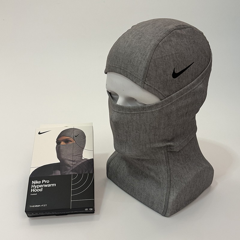Nike Pro Therma-Fit Hyperwarm Hood Ski Mask -US Stock Free Shipping -Gray