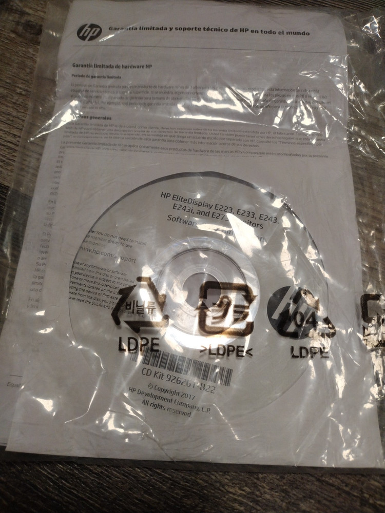 HP EliteDisplay E223, E233, E243, E2443i, and E273 Monitors Software and Drivers