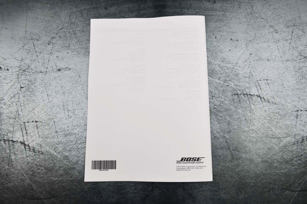 New Bose Wave Music System III Guide Operating Instructions Manual