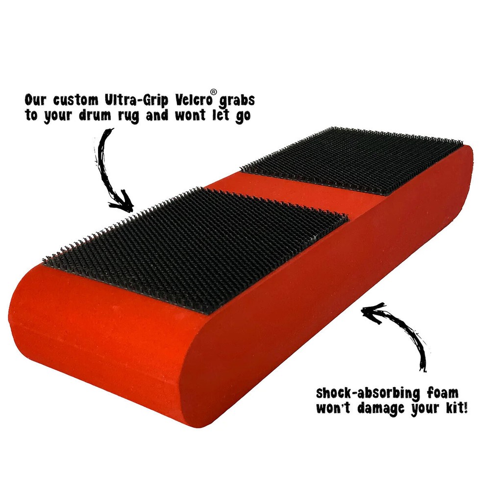 KickBlock Red Bass Drum Stablizer