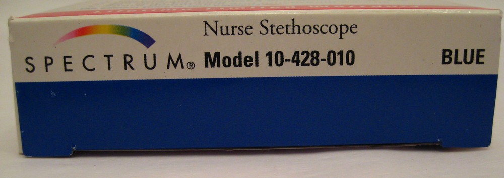 Mabis Spectrum Nurse Stethoscope Model Blue