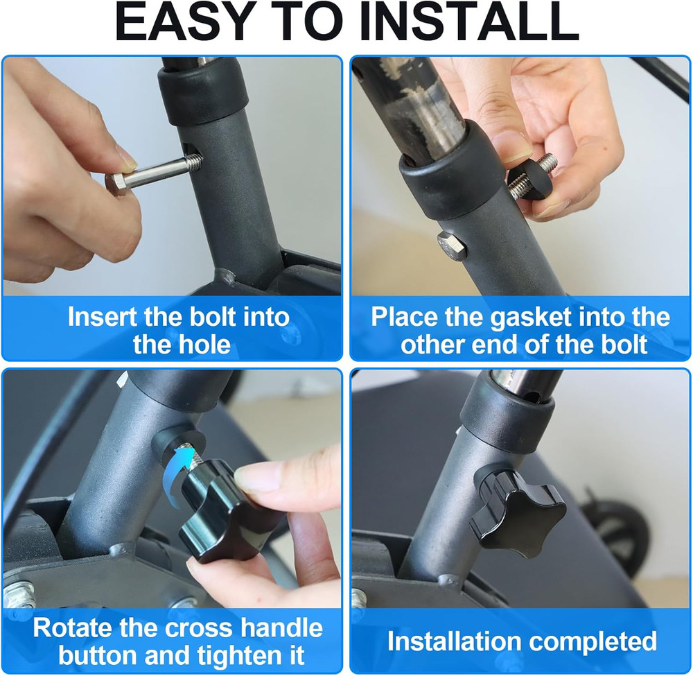 Rollator Walker Replacement Knob 2 PCS Replacement Arm Adjustment Knobs