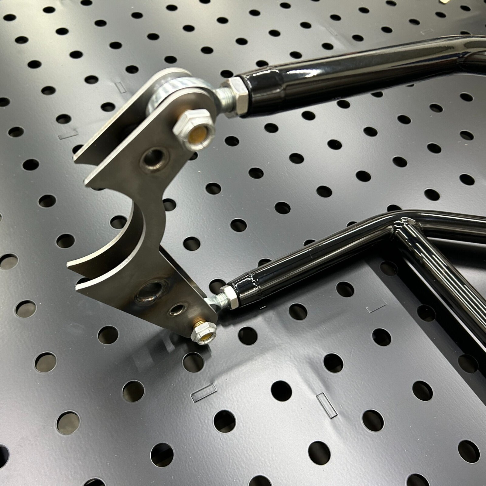Adjustable Chromoly Drag Racing Single Wheelie Bar- Powdercoated