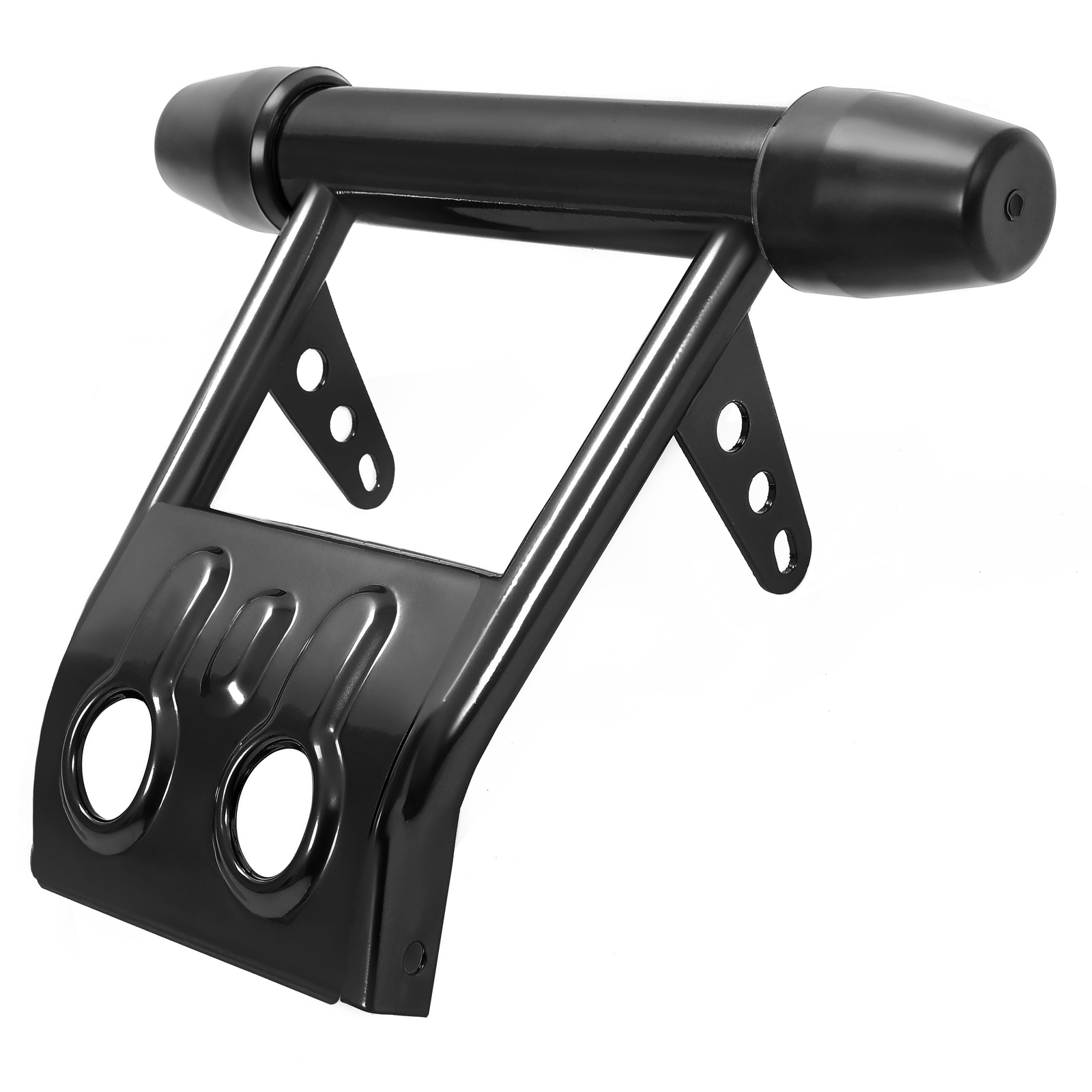 New For Yamaha Banshee 1987-2006 Black Front Bumper Guard & Rubber End Caps