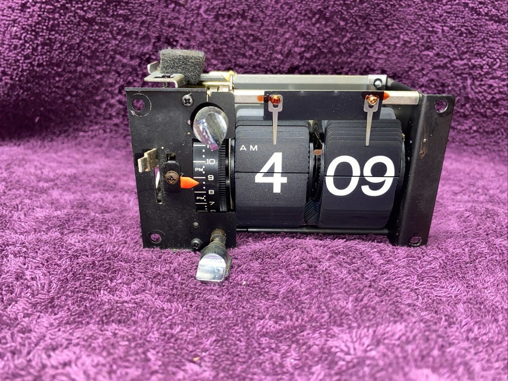 Panasonic RC-6530 Flip Clock Mechanism WORKING