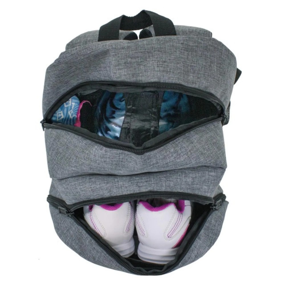 Brunswick Groove Single Ball Grey Backpack