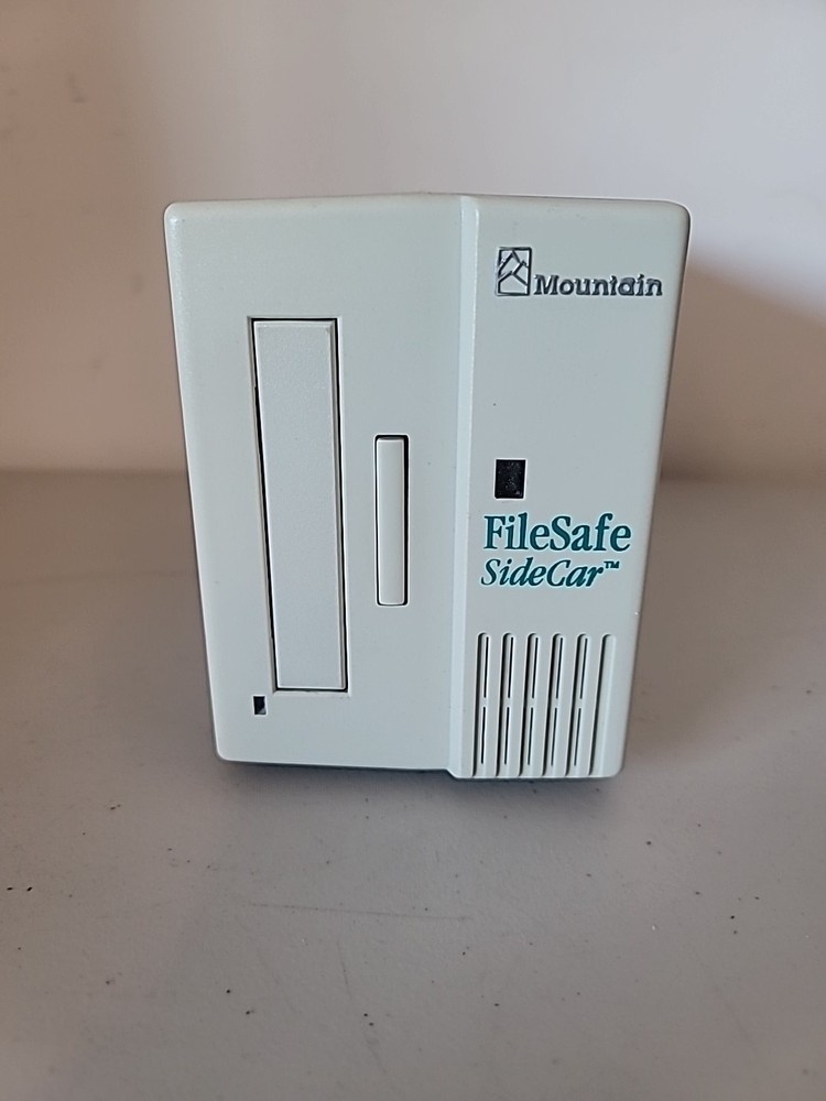 Mountain: FileSafe Sidecar - Parallel Port Tape Backup - Powers on