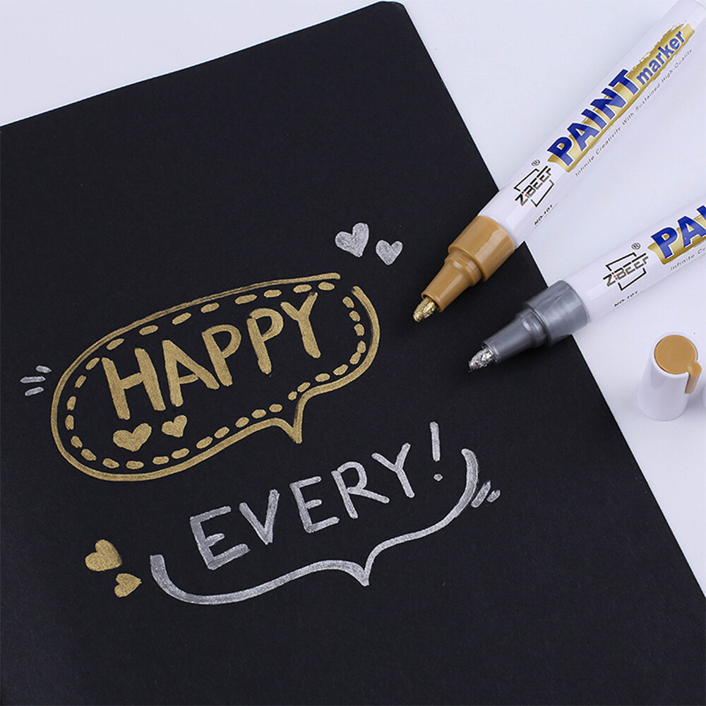 Waterproof Permanent Paint Marker Pen For Car Tyre Tire Tread Rubber Metal Wood