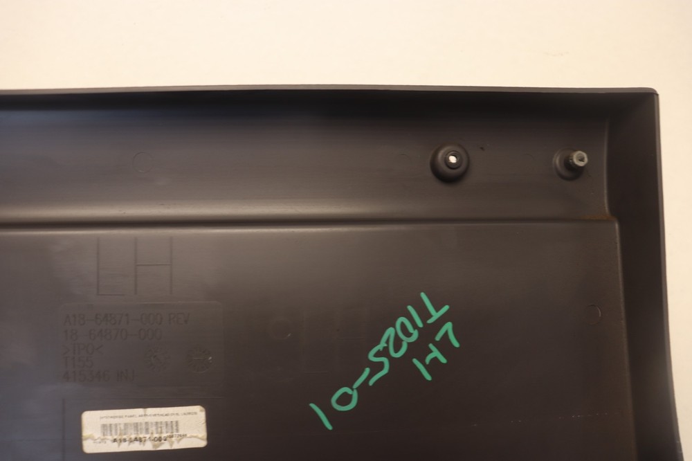 2008-2017 FREIGHTLINER CASCADIA 125 LEFT SIDE OVERHEAD CONSOLE TRIM PANEL OEM