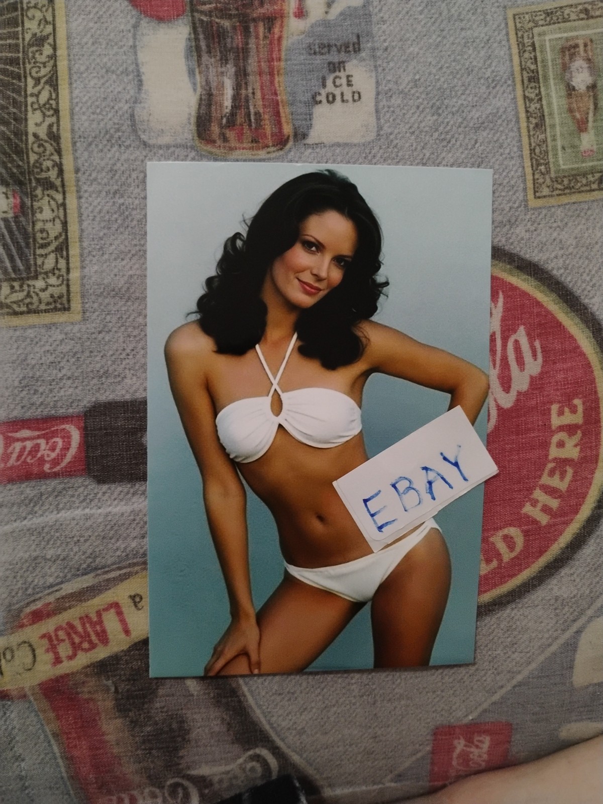 JACLYN SMITH SEXY KELLY GARRETT CHARLIE'S ANGELS SHOW, GLOSSY COLOR  4X6 PHOTO