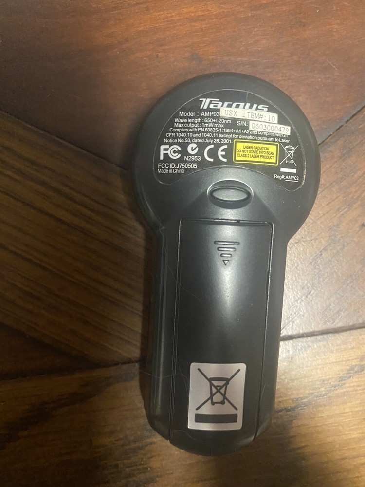 Targus Wireless Presenter Laser Pointer Remote AMP03US (WORKING) FREESHIP