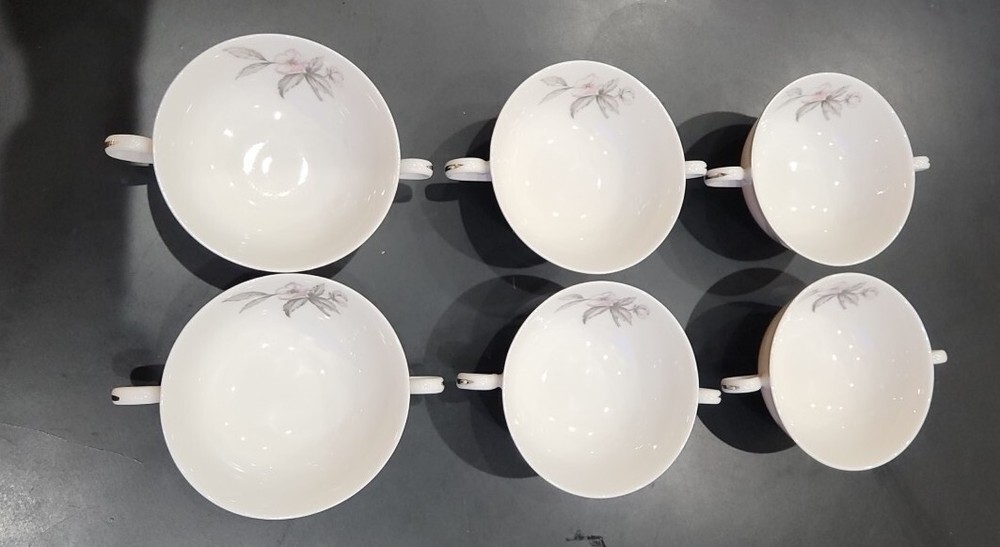 Ancestral - Am Hostess Spring Glory (6) Double Handle Cups