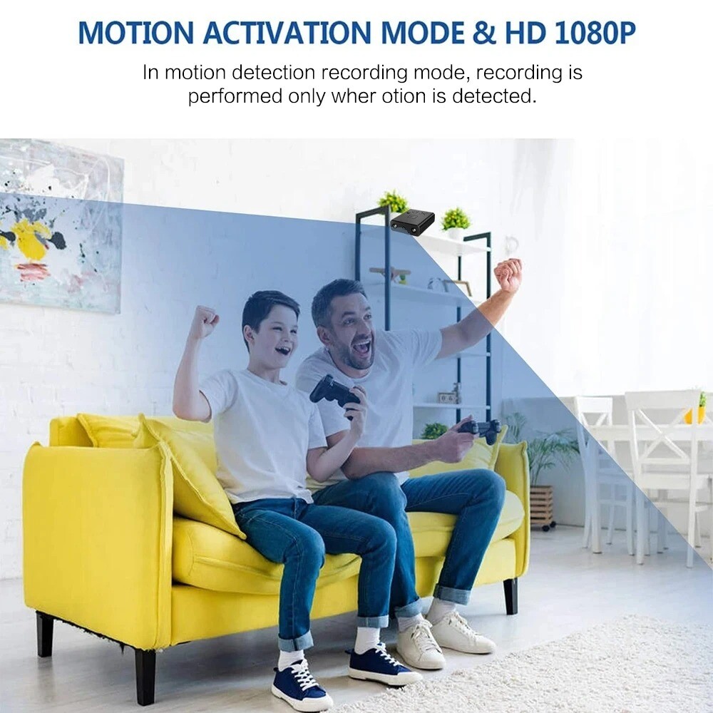 2025 Smart Mini WiFi Camera Wireless 1080P HD Night Cam w/Battery Home Security