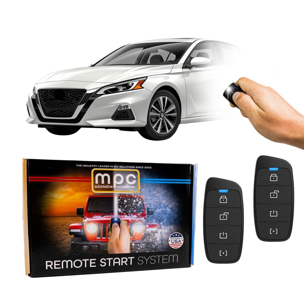 4-Button Remote Starter For 2007-2014 Lexus LS460 - Gas - Push-To-Start