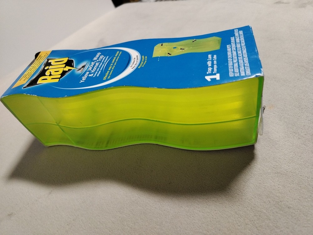 Raid Reusable Yellow Jacket, Wasp & Hornet Trap, Wasp Trap. MISSING TOP