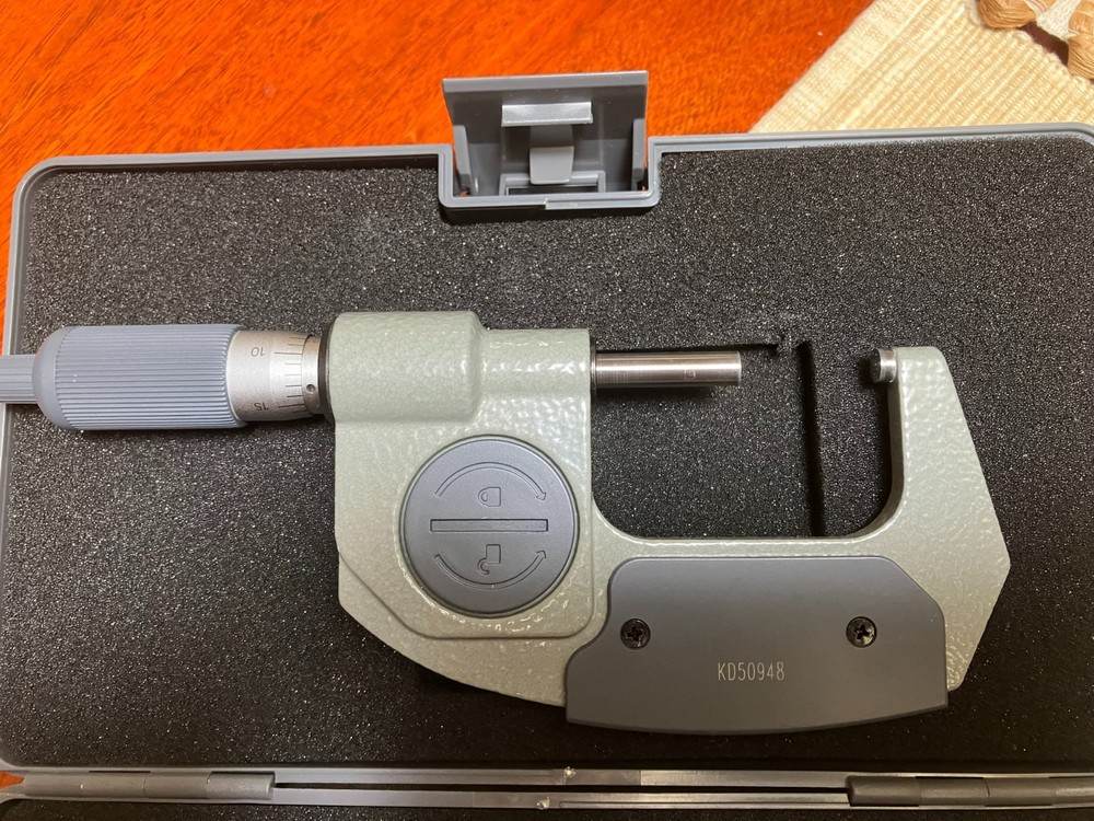 HAAS 1-2 ELECTRONIC OUTSIDE MICROMETER