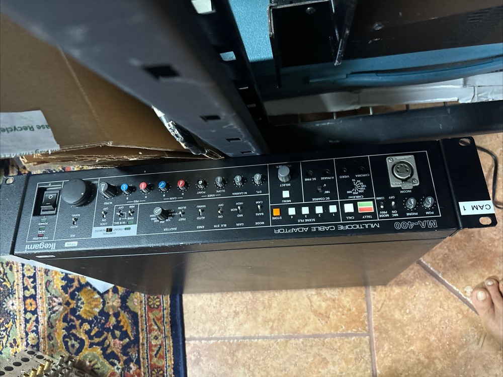 Ikegami MA-400 Camera Control Unit CCU (Multicore Cable Adaptor)