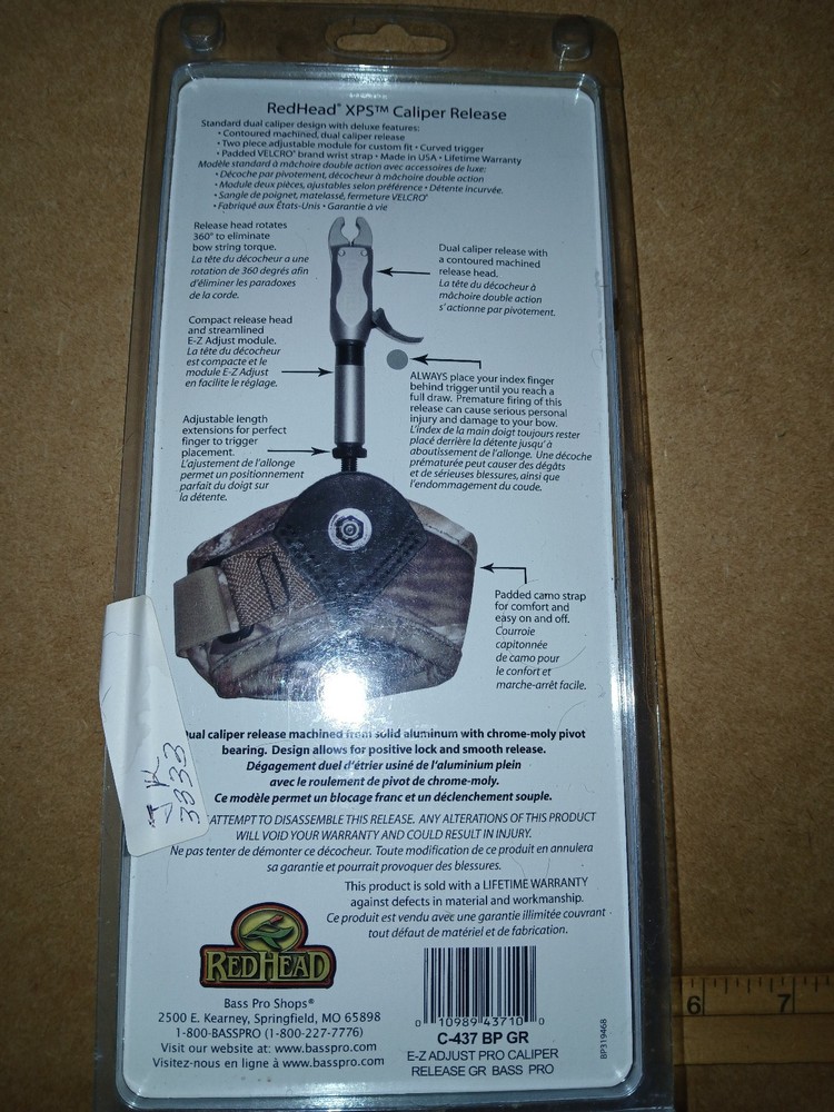 Red Head XPS Caliper Release - NOS