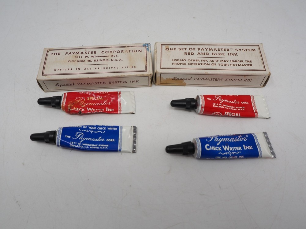Paymaster Check Writer Ink