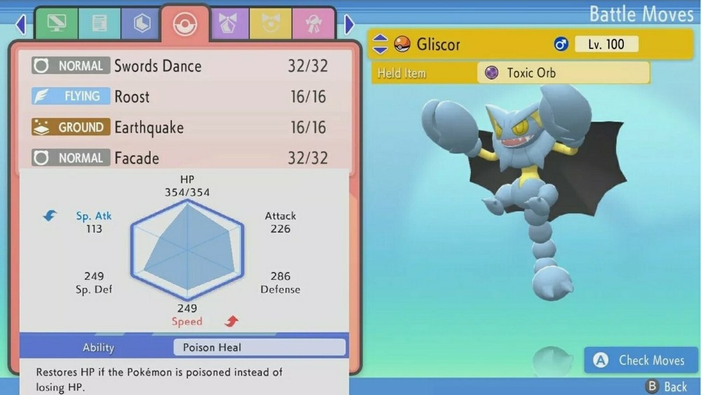 6IV SHINY GLISCOR BDSP