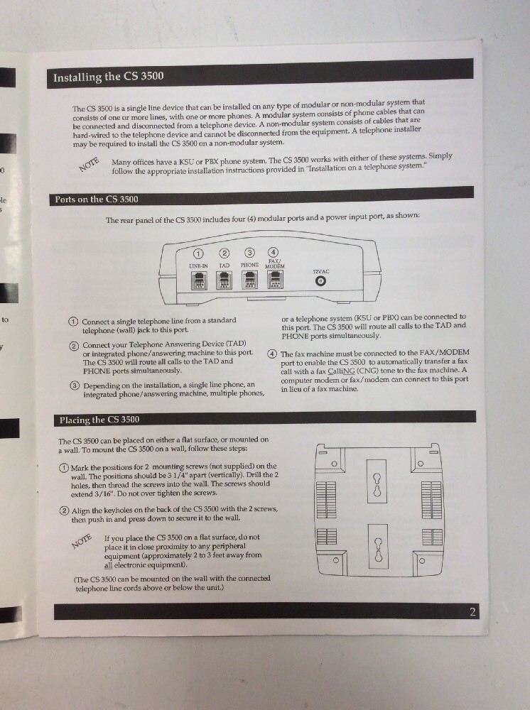 ComSwitch 3500 Operator’s Guide Command Communications PreownedBook.com