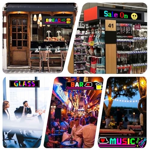 2PCS Devil Eyes Light for Windshield ：Programmable Led Sign，USB 23.6inx4.73in