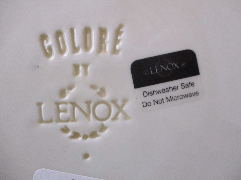 LENOX COLORE SIENNA DINNER PLATE - 12" 0803I