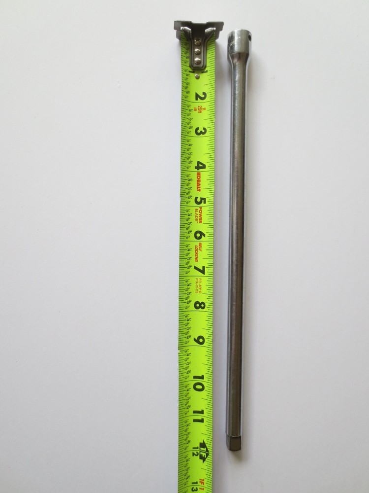 MAC TOOLS 12" LONG CHROME BALL EXTENSION -- 3/8" Drive -- X12E