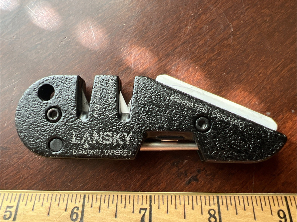 Lansky Blade medic Knife Sharpener Diamond Ceramic Pocket Sharpener