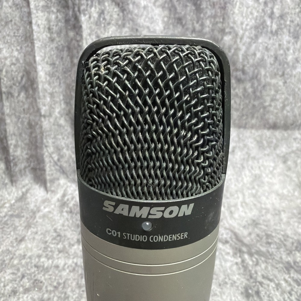 Samson C01 Studio Condenser Microphone Tested Working