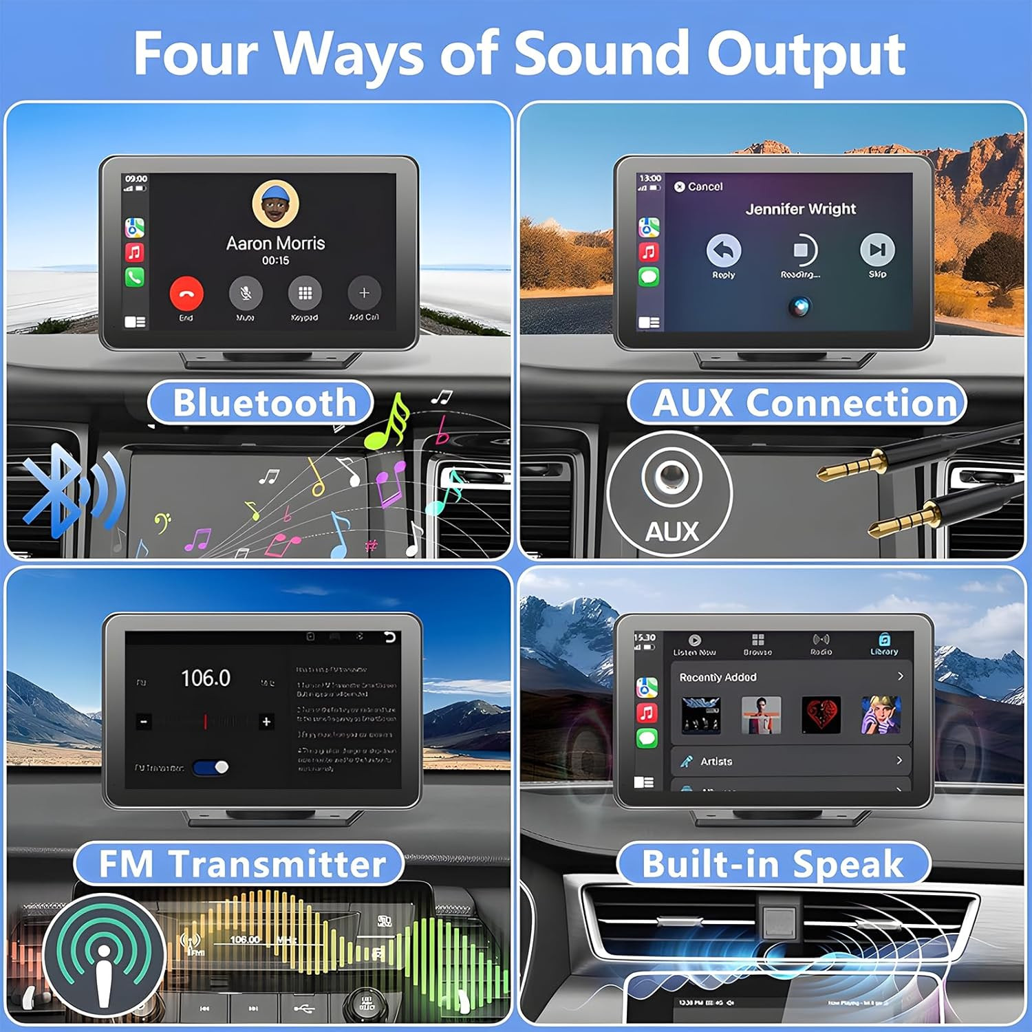 Garmin Car Truck GPS Navigation 7 Inch Touch Screen 2023 Maps Spoken Direction