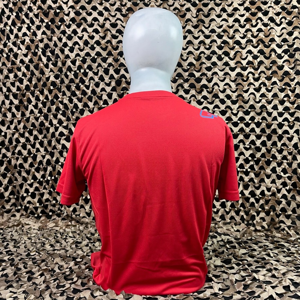 NEW Planet Eclipse Retro Pro-Formance T-Shirt - Red - Medium